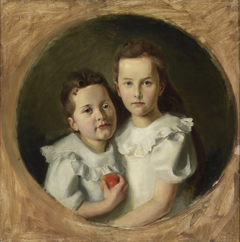 Ritratto di fratelli - Art Museum of Estonia's painting collection, Tallinn